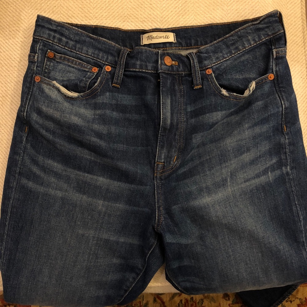 Madewell Highrise Slim Boyjean
